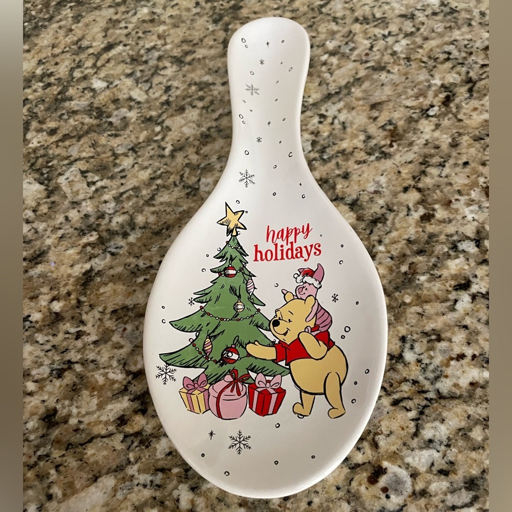 Winnie the Pooh Christmas Spoon Rest